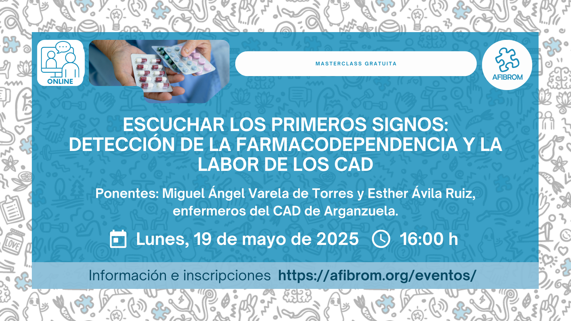 MASTERCLASS AFIBROM FARMACODEPENDENCIA Y CAD