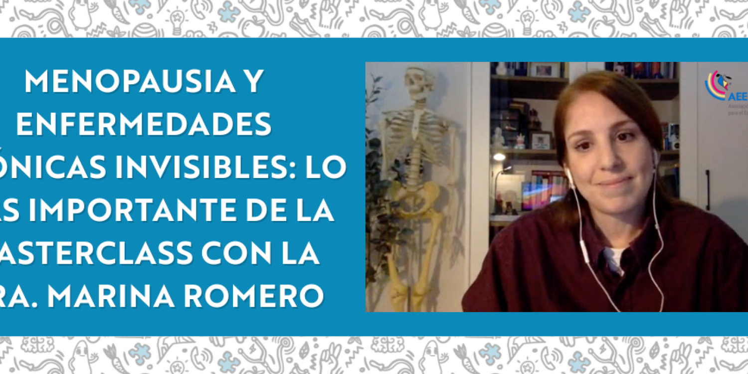 AFIBROM CHARLA AEEM DRA. MARINA ROMERO - MENOPAUSIA FIBROMIALGIA